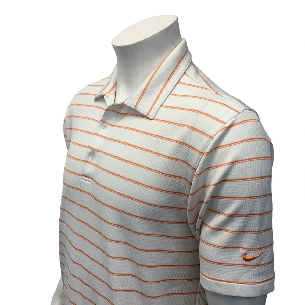Nike Golf Polo Tour Performance Orange/White Shirt